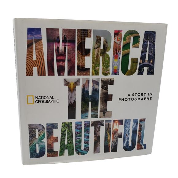NATIONAL GEOGRAPHIC "America The‎ Beautiful" Book - Picture 1 of 8